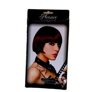 NWT. Pleasure Brown Celine Wig. OS
